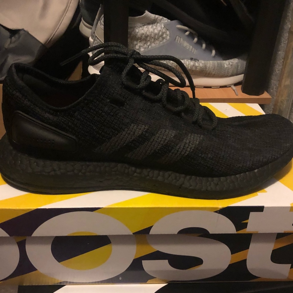 Adidas pureboost black On black On black brand new